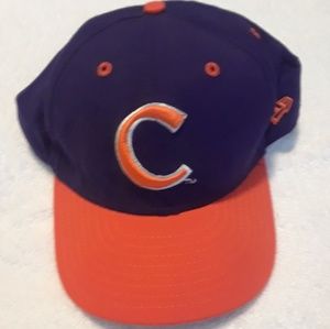 Clemson Tigers New Era Fitted Hat Cap Purple